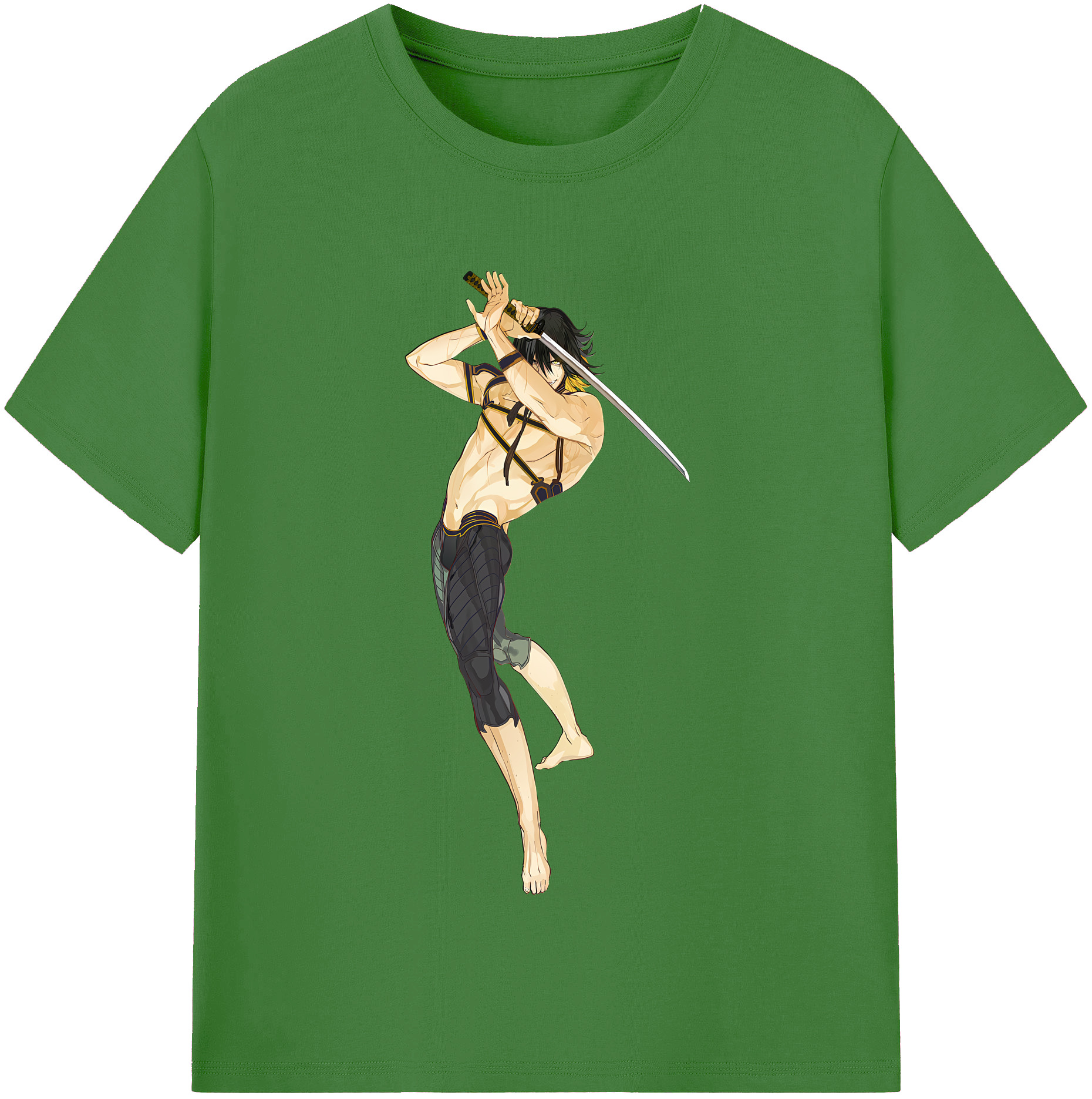 刀剣乱舞 Touken Ranbu レディースカジュアルプリントTシャツ（綿100％）